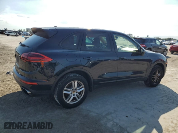 2016 Porsche Cayenne with VIN WP1AA2A21GLA09178, listed as a Copart auction lot 42731855 with 93,410 mi miles and Salvage Title. Bid and sale history available at carsss.com. Image 3.