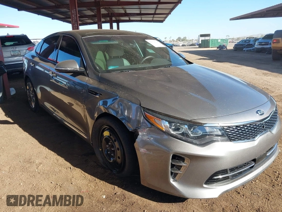 2017 Kia Optima SX Limited with VIN 5XXGV4L24HG166973, listed as a IAAI auction lot 41338168 with 52,396 mi miles and . Bid and sale history available at DreamBid. Image 6.