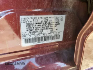 2024 Nissan Sentra SV with VIN 3N1AB8CV1RY337612, listed as a Copart auction lot 54198455 with 21,141 mi miles and Clean Title. Bid and sale history available at DreamBid. Image 13.