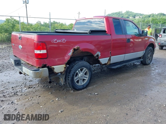 2008 Ford F-150 XLT with VIN 1FTPX14578FA16467, listed as a IAAI auction lot 42451363 with 172,266 mi miles and . Bid and sale history available at DreamBid. Image 4.