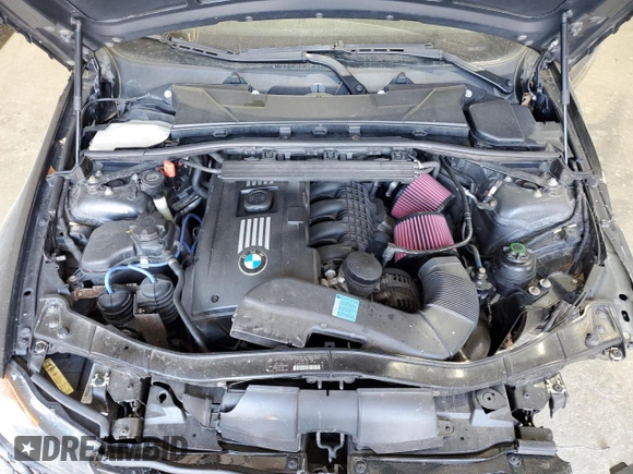 2008 BMW 3 Series 335xi with VIN WBAVD53568A010629, listed as a Copart auction lot 55350445 with 199,290 mi miles and Salvage title. Bid and sale history available at DreamBid. Image 11.