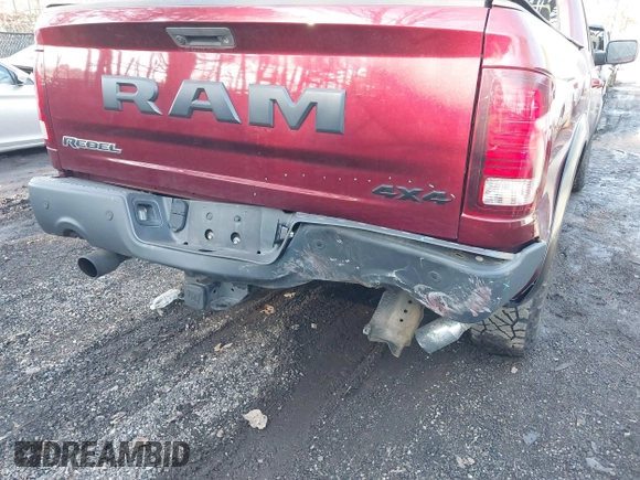 2017 Ram 1500 Rebel with VIN 1C6RR7YT6HS760106, listed as a IAAI auction lot 41671874 with 102,101 mi miles and . Bid and sale history available at DreamBid. Image 6.