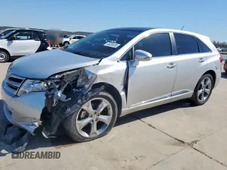 2013 Toyota Venza LE with VIN 4T3ZK3BB9DU062600, listed as a Copart auction lot 46055465 with 36,260 mi miles and Salvage Title. Bid and sale history available at carsss.com. Image 1.