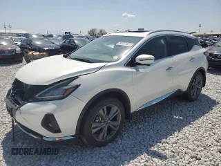 2024 Nissan Murano Platinum z VIN 5N1AZ2DS8RC119259, wystawiony jako Copart lot #52637325 z przebiegiem 512 mil mil oraz Szkoda całkowita • Salvage title. Historia ofert i sprzedaży dostępna na DreamBid. Obrazek 1.