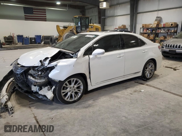 2010 Lexus HS 250h with VIN JTHBB1BA0A2015486, listed as a Copart auction lot 87533235 with 143,882 mi miles and Clean Title. Bid and sale history available at DreamBid. Image 1.