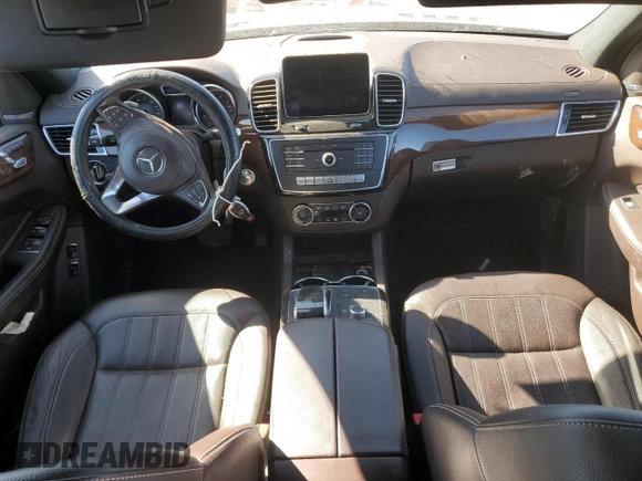 2018 Mercedes-Benz GLS 450 with VIN 4JGDF6EEXJB079198, listed as a Copart auction lot 71256604 with 90,111 mi miles and Salvage Title. Bid and sale history available at DreamBid. Image 8.