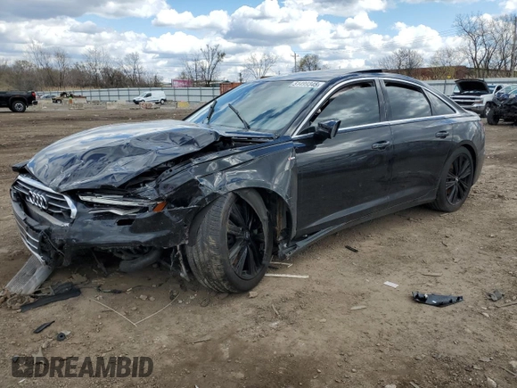 2019 Audi A6 Premium Plus z VIN WAUL2AF23KN091158, wystawiony jako Copart lot #51499345 z przebiegiem 61 755 mil mil oraz Szkoda całkowita • Salvage title. Historia ofert i sprzedaży dostępna na DreamBid. Obrazek 1.