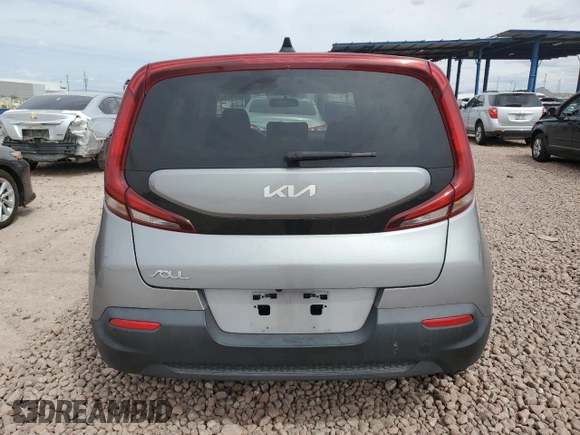 2022 Kia Soul LX with VIN KNDJ23AU9N7815278, listed as a Copart auction lot 51346285 with 40,219 mi miles and Salvage Title. Bid and sale history available at DreamBid. Image 6.