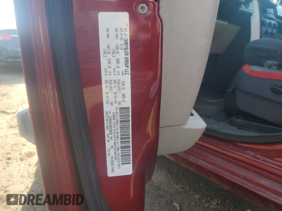 2010 Dodge Grand Caravan Crew with VIN 2D4RN6DX0AR438059, listed as a Copart auction lot 46850575 with 137,665 mi miles and Salvage Title. Bid and sale history available at DreamBid. Image 13.