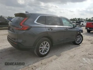 2025 Honda CR-V EX-L with VIN 7FARS4H75SE008095, listed as a Copart auction lot 54752185 with 9,309 mi miles and Salvage Title. Bid and sale history available at DreamBid. Image 3.