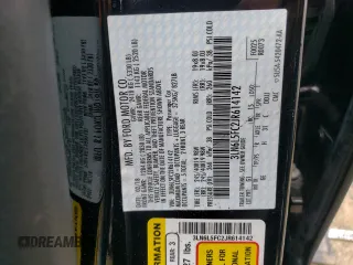 2018 Lincoln MKZ Reserve with VIN 3LN6L5FC2JR614142, listed as a Copart auction lot 64054794 with 6,316 mi miles and Salvage Title. Bid and sale history available at DreamBid. Image 12.