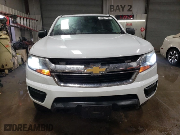 2018 Chevrolet Colorado 4WD Work Truck with VIN 1GCHTBEAXJ1213864, listed as a Copart auction lot 48681195 with 78,192 mi miles and Salvage title. Bid and sale history available at DreamBid. Image 5.