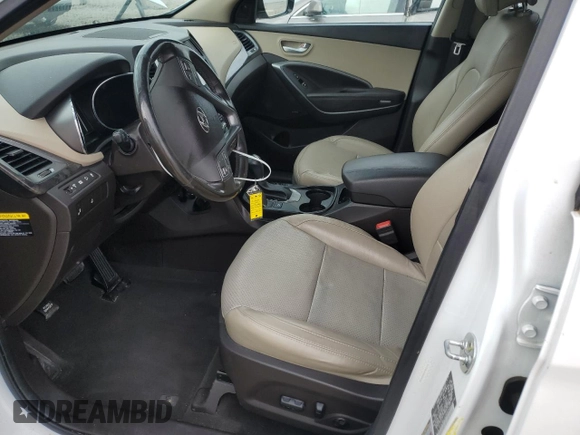 2017 Hyundai Santa Fe Ultimate с VIN 5XYZW4LA0HG494822, выставлен на аукционе Copart как лот 55850655 с пробегом 74 984 миль миль и Списание • Salvage title. История ставок и продаж доступна на DreamBid. Изображение 7.