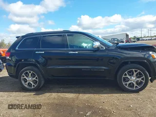 2020 Jeep Grand Cherokee Overland with VIN 1C4RJFCGXLC297961, listed as a IAAI auction lot 40584009 with 46,987 mi miles. Bid and sale history available at carsss.com. Image 13.