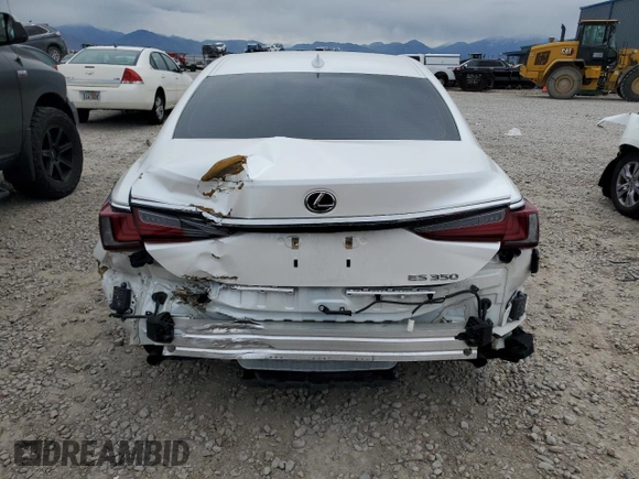 2019 Lexus ES 350 with VIN 58ABZ1B12KU041305, listed as a Copart auction lot 57264535 with 68,677 mi miles and Clean Title. Bid and sale history available at DreamBid. Image 6.