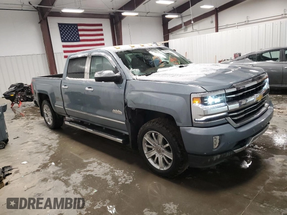 2016 Chevrolet Silverado 1500 High Country with VIN 3GCUKTEC5GG165399, listed as a Copart auction lot 50816695 with 134,213 mi miles and Salvage Title. Bid and sale history available at DreamBid. Image 4.