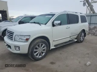 2010 Infiniti QX56 with VIN 5N3ZA0NE7AN905271, listed as a Copart auction lot 89369285 with 131,727 mi miles and Salvage Title. Bid and sale history available at carsss.com. Image 1.
