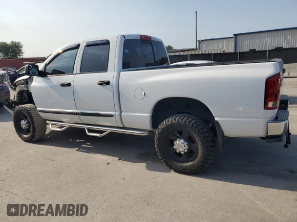 2006 Dodge 2500 SLT z VIN 1D7KS28C76J149088, wystawiony jako Copart lot #58035905 z przebiegiem 157 819 mil mil oraz Szkoda całkowita • Salvage title. Historia ofert i sprzedaży dostępna na DreamBid. Obrazek 2.