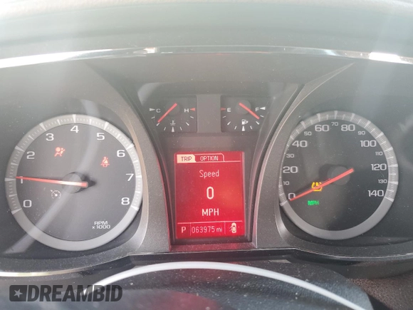 2015 GMC Terrain SLT z VIN 2GKALSEK5F6297904, wystawiony jako Copart lot #61355345 z przebiegiem 63 975 mil mil oraz Szkoda całkowita • Salvage title. Historia ofert i sprzedaży dostępna na DreamBid. Obrazek 9.