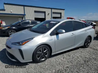2021 Toyota Prius L Eco with VIN JTDKAMFU6M3138511, listed as a Copart auction lot 50776955 with 29,621 mi miles and Salvage Title. Bid and sale history available at carsss.com. Image 1.