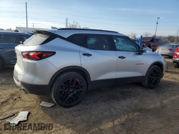 2020 Chevrolet Blazer LT z VIN 3GNKBCRS2LS689889, wystawiony jako Copart lot #48280455 z przebiegiem 58 428 mil mil oraz Szkoda całkowita • Salvage title. Historia ofert i sprzedaży dostępna na DreamBid. Obrazek 3.