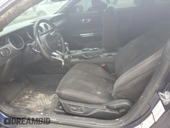 2018 Ford Mustang GT with VIN 1FA6P8CF9J5127828, listed as a Copart auction lot 53874405 with 76,996 mi miles and Salvage title. Bid and sale history available at DreamBid. Image 7.