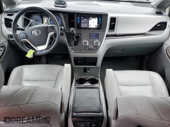 2017 Toyota Sienna XLE with VIN 5TDDZ3DC8HS166630, listed as a Copart auction lot 63404205 with 93,018 mi miles and Salvage title. Bid and sale history available at DreamBid. Image 8.