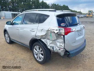 2015 Toyota RAV4 Limited with VIN 2T3DFREV9FW403083, listed as a IAAI auction lot 42021818 with 62,543 mi miles. Bid and sale history available at carsss.com. Image 3.