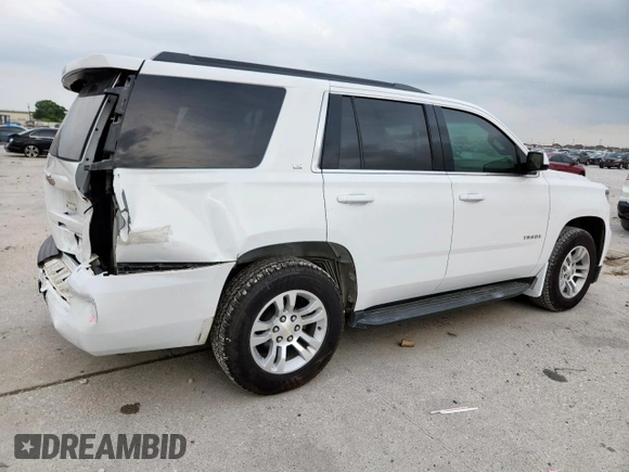 2016 Chevrolet Tahoe LS with VIN 1GNSCAKC0GR178405, listed as a Copart auction lot 58485535 with 141,727 mi miles and Salvage title. Bid and sale history available at DreamBid. Image 3.