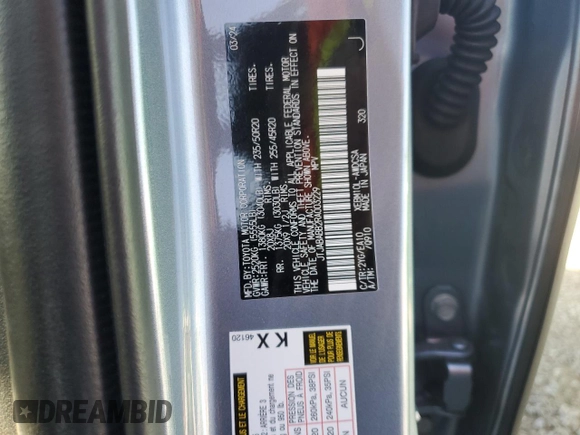 2024 Lexus RZ 300e Premium с VIN JTJABABB2RA003229, выставлен на аукционе Copart как лот 55311235 с пробегом 2 759 миль миль и Списание • Salvage title. История ставок и продаж доступна на DreamBid. Изображение 13.