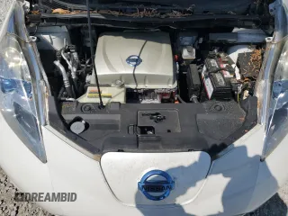 2013 Nissan LEAF SL with VIN 1N4AZ0CP9DC409899, listed as a Copart auction lot 52597555 with 61,628 mi miles and Salvage Title. Bid and sale history available at carsss.com. Image 11.