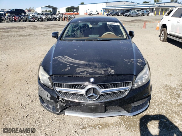 2016 Mercedes-Benz CLS with VIN WDDLJ6FB3GA186326, listed as a Copart auction lot 79471974 with 81,932 mi miles and Salvage Title. Bid and sale history available at carsss.com. Image 5.