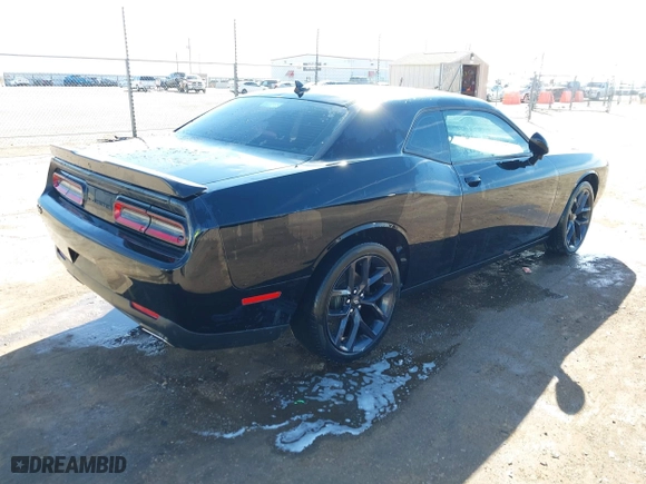 2021 Dodge Challenger SXT with VIN 2C3CDZAGXMH531228, listed as a IAAI auction lot 41473536 with 47,650 mi miles. Bid and sale history available at carsss.com. Image 4.