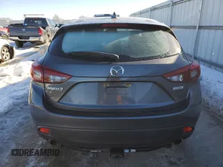 2015 Mazda 3 S Grand Touring with VIN JM1BM1M33F1221067, listed as a Copart auction lot 88398405 with 100,168 mi miles and Salvage Title. Bid and sale history available at DreamBid. Image 6.