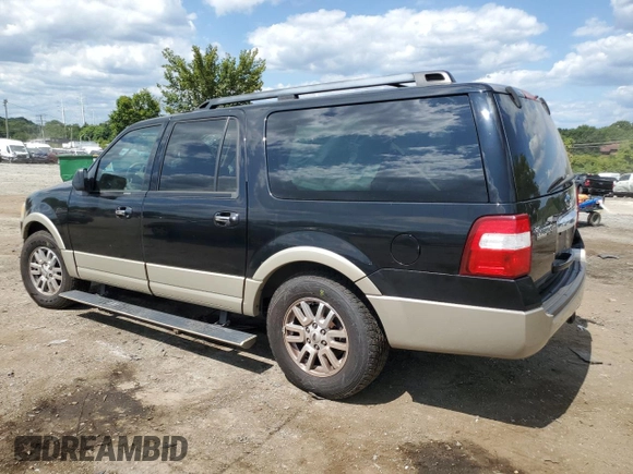 2009 Ford Expedition EL Eddie Bauer with VIN 1FMFK18589EA97051, listed as a Copart auction lot 68435094 with 133,338 mi miles and Salvage Title. Bid and sale history available at carsss.com. Image 2.