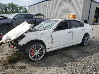 2007 Infiniti M35 with VIN JNKAY01E97M309765, listed as a Copart auction lot 57498584 with 0 mi miles and Non Repairable. Bid and sale history available at carsss.com. Image 1.