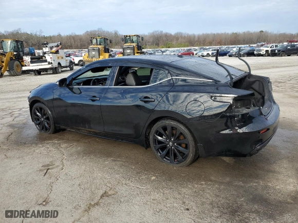 2023 Nissan Maxima SR with VIN 1N4AA6EV8PC503959, listed as a Copart auction lot 45407385 with 48,849 mi miles and Salvage Title. Bid and sale history available at carsss.com. Image 2.
