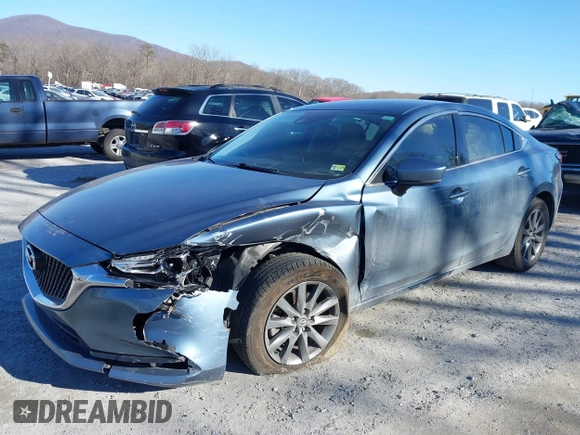 2018 Mazda Mazda6 Sport with VIN JM1GL1UM2J1303320, listed as a IAAI auction lot 41440139 with 131,877 mi miles. Bid and sale history available at carsss.com. Image 6.