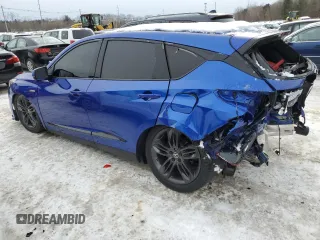 2021 Acura RDX w/A-Spec Package with VIN 5J8TC2H63ML009869, listed as a Copart auction lot 39044344 with 38,089 mi miles. Bid and sale history available at carsss.com. Image 2.