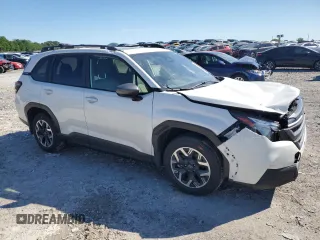 2025 Subaru Forester Premium with VIN JF2SLDBC1SH445867, listed as a Copart auction lot 57899945 with 9,966 mi miles and Salvage title. Bid and sale history available at DreamBid. Image 4.