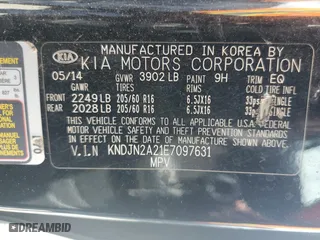 2014 Kia Soul with VIN KNDJN2A21E7097631, listed as a Copart auction lot 50556625 with 138,691 mi miles and Clean Title. Bid and sale history available at carsss.com. Image 12.