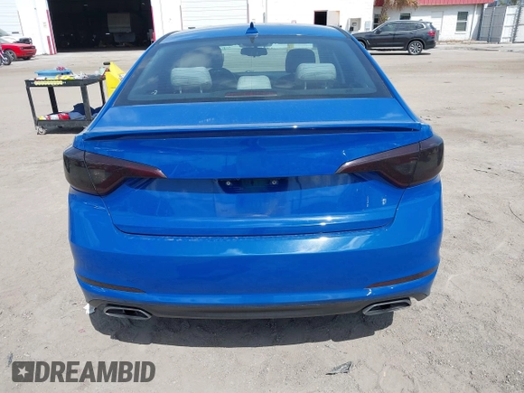 2015 Hyundai Sonata 2.4L Sport with VIN 5NPE34AF8FH099928, listed as a IAAI auction lot 42071898 with 180,440 mi miles. Bid and sale history available at carsss.com. Image 16.
