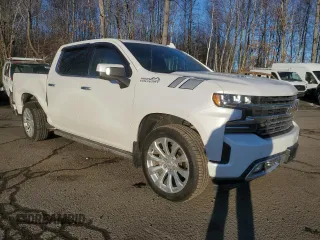 2019 Chevrolet Silverado 1500 High Country with VIN 1GCUYHEL6KZ363011, listed as a Copart auction lot 43434025 with 64,064 mi miles and Salvage Title. Bid and sale history available at carsss.com. Image 4.