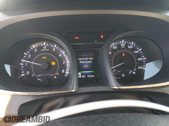2015 Toyota Avalon Limited with VIN 4T1BK1EBXFU154408, listed as a Copart auction lot 53873085 with 65,223 mi miles and Salvage Title. Bid and sale history available at DreamBid. Image 9.