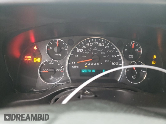 2012 Chevrolet Express Passenger 1LT with VIN 1GAZGYFG3C1118315, listed as a Copart auction lot 80870104 with 122,178 mi miles and Salvage title. Bid and sale history available at DreamBid. Image 9.
