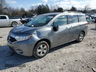 2017 Nissan Quest SV with VIN JN8AE2KP0H9166445, listed as a Copart auction lot 88791165 with 132,162 mi miles and Clean Title. Bid and sale history available at carsss.com. Image 1.