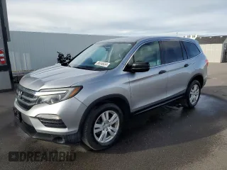 2016 Honda Pilot LX with VIN 5FNYF6H11GB078221, listed as a Copart auction lot 86346634 with 172,021 mi miles and Salvage Title. Bid and sale history available at carsss.com. Image 1.
