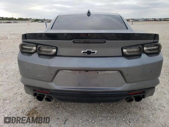2020 Chevrolet Camaro 2SS with VIN 1G1FG1R74L0130758, listed as a Copart auction lot 80257814 with 33,375 mi miles and Salvage Title. Bid and sale history available at carsss.com. Image 6.