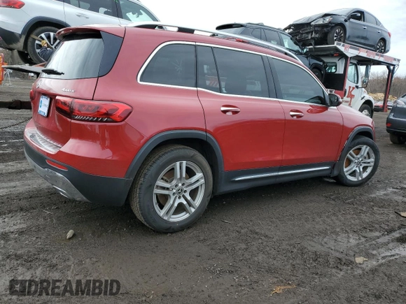 2021 Mercedes-Benz GLB 250 z VIN W1N4M4HB4MW123363, wystawiony jako Copart lot #51812965 z przebiegiem 32 355 mil mil oraz Szkoda całkowita • Salvage title. Historia ofert i sprzedaży dostępna na DreamBid. Obrazek 3.