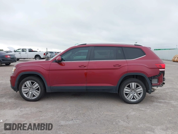 2019 Volkswagen Atlas SE with VIN 1V2WR2CA4KC606661, listed as a IAAI auction lot 42581054 with 89,079 mi miles and . Bid and sale history available at DreamBid. Image 14.